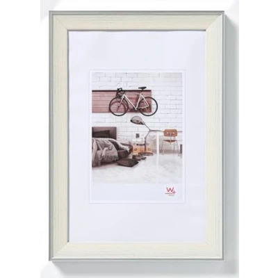 Afbeelding van walther+ design EN030C Wissellijst Papierformaat: 20 x 30 cm Wit, Beige