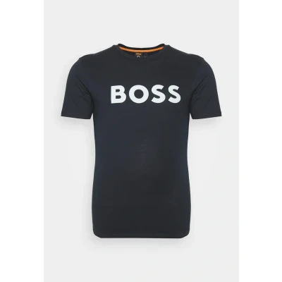 Afbeelding van BOSS Thinking Tshirt print, Heren, Maat: 3XL, Dark blue