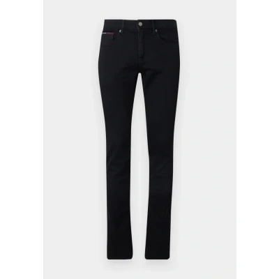 Afbeelding van Tommy Jeans Scanton Slim fit jeans, Heren, Maat: 27x30, New black stretch