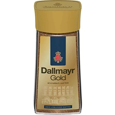 Afbeelding van Dallmayr 200 g goud oploskoffie