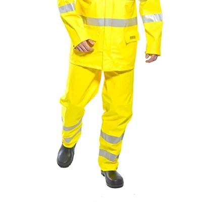 Afbeelding van Broek Flame Hi Vis Sealtex FR43 Geel Portwest