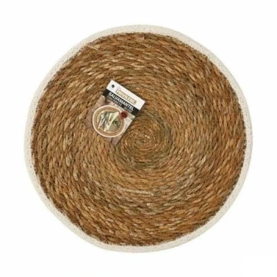 Afbeelding van Placemat Privilege Zeealgen Bruin Ø 30 cm (36 Stuks)