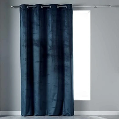 Afbeelding van Douceur d&#039;intérieur VELVETINE ringgordijn 140 x 240 cm