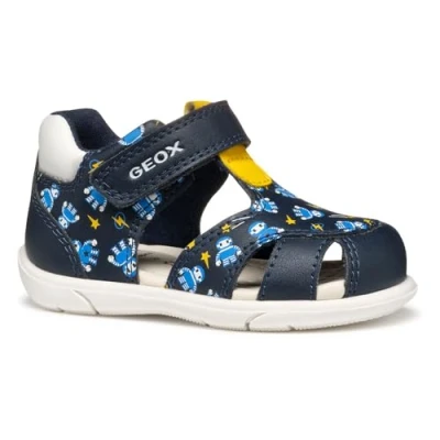Afbeelding van Geox B Sandales pour garçon, Bleu marine (Navy Ochre), 23 EU
