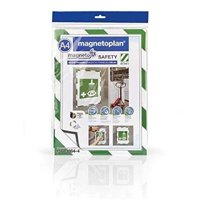 Afbeelding van Magnetoplan, Magneet, magnetofix magnetisch frame VEILIGHEID (5 x)