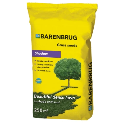 Afbeelding van Barenbrug Graszaad Schaduw &amp; Zon (Shadow) Met Coating 5 KG 250 M²