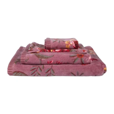 Afbeelding van Pip Studio Badgoed Secret Garden Mauve 70 x 140