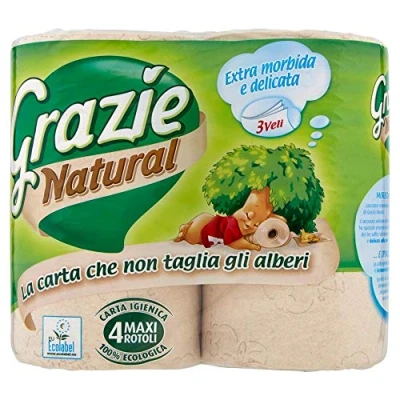Afbeelding van Grazie EcoNatural Toiletpapier 4ST
