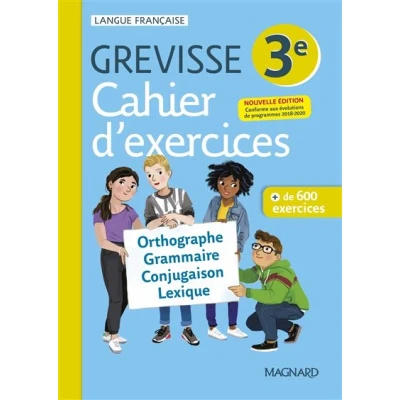 Image de Cahier Grevisse 3e (2021)