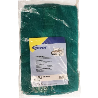 Afbeelding van Cover Aanhangernet. 2,5 X 3m. Groen. Groen (1 Stuk)