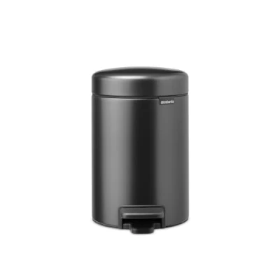 Afbeelding van Brabantia NewIcon Pedaalemmer 3 L Confident Grey