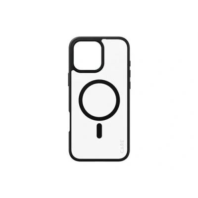 Image de Care Cover Flagship Urban Combat Magsafe Iphone 16 Pro Max Noir Transparent (1360)