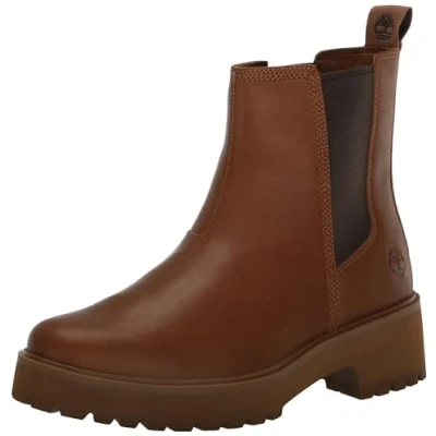 Afbeelding van Timberland Carnaby Cool Mid Chelseaboots Dames Cognac Maat 39