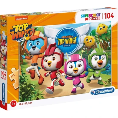Afbeelding van Clementoni Legpuzzel Top Wing Junior Karton 104 Stukjes