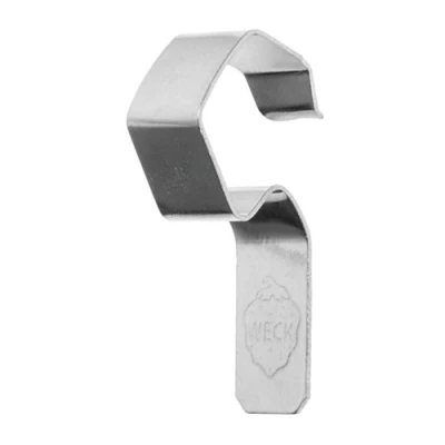 Image de Clips pour couvercles de verrines Weck APS joints GH389 x 8 Acier