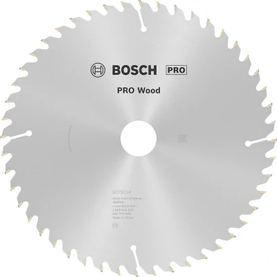 Image de BOSCH 2608640629 Lame de scie circulaire Optiline Wood, 230 x 30 2.8 mm, 48T