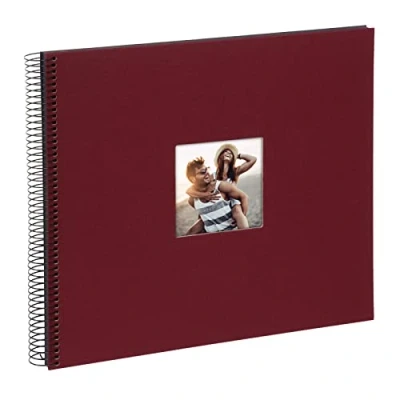 Afbeelding van Goldbuch Spiraal fotoalbum Bella Vista Bordeaux 35x30 cm