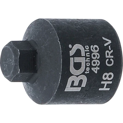 Afbeelding van BGS Remklauw dopsleutel zeskant extra kort 8 mm
