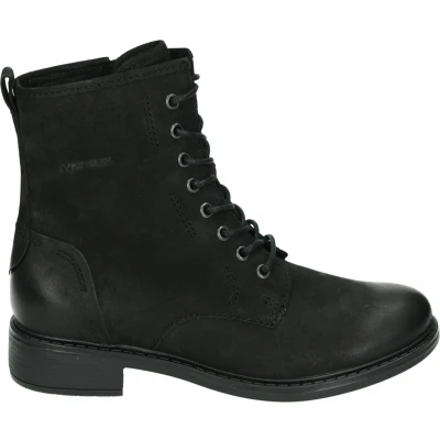 Afbeelding van Josef Seibel SELENA 06 VeterlaarzenHoge sneakersDames veterschoenenHalf hoge schoenen Kleur: Zwart Maat: 42