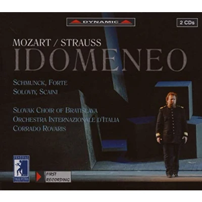 Afbeelding van Orchestra Internazionale D&#039;Italia, Slovak Chamber Choir, Corrado Rovaris Mozart/Strauss: Idomeneo (2 CD)