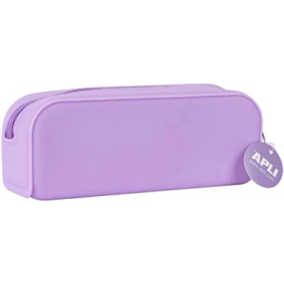Image de APLI CABLEPELADO 18416 Nordik Collection Trousse multifonction en silicone Violet 185 x 75 55 mm