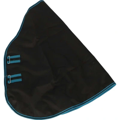 Afbeelding van Horka Dekenhals Dime 600D, 100g gevoerd Zwart Cob