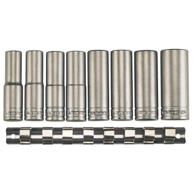 Afbeelding van TengTools M1208 6 Doppenset Diep 1/2&quot; 8 Delig