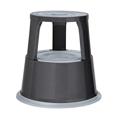 Afbeelding van WEDO Rollhocker Metalen Opstapkrukje Grey