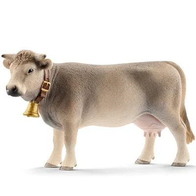 Afbeelding van Schleich farm world braunvieh koe 13 cm