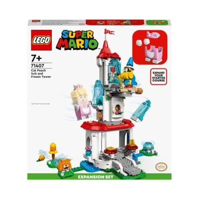 Image de LEGO® Super Mario™ 71407 Ensemble d’extension La Tour gelée et le costume de Peach chat