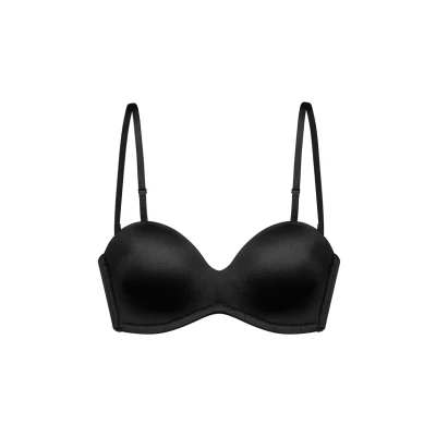 Afbeelding van Dorina strapless bh Bandeau Sublime Sculpt 70A Zwart.