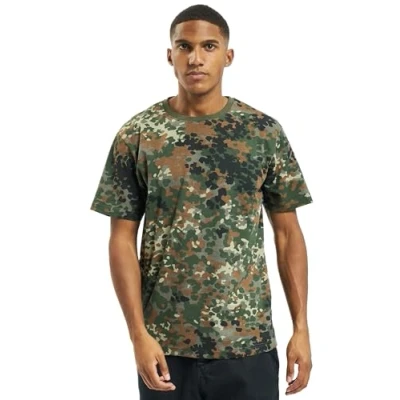 Afbeelding van Brandit Tshirt print, Heren, Maat: Medium, Flecktarn