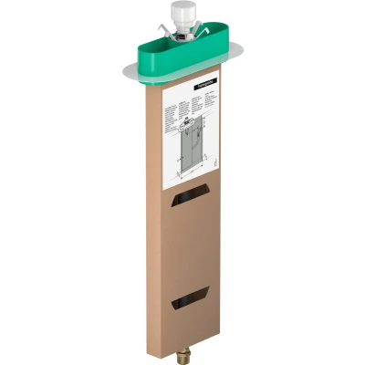Afbeelding van Hansgrohe sBox badrand en tegelrand basisset