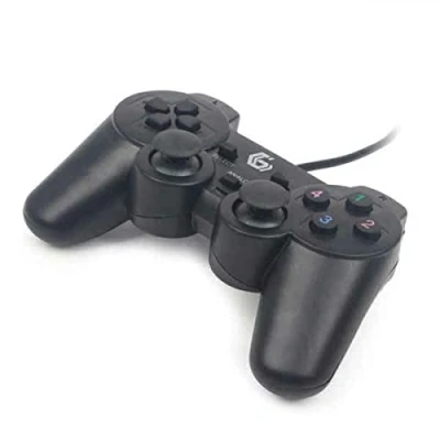 Afbeelding van Controller pc Gembird (USB, Vibratie, D pad, 10 knoppen, 2 joysticks)