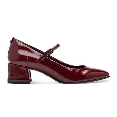 Afbeelding van Tamaris Klassieke pumps, Dames, Maat: 37, Merlot Hoogwaardig imitatieleer