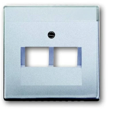 Afbeelding van Busch Jaeger 2CKA001710A3610 UAE , IAE ISDN contactdoos Afdekking Witaluminium (RAL 9006), Aluminium 1 stuk(s)