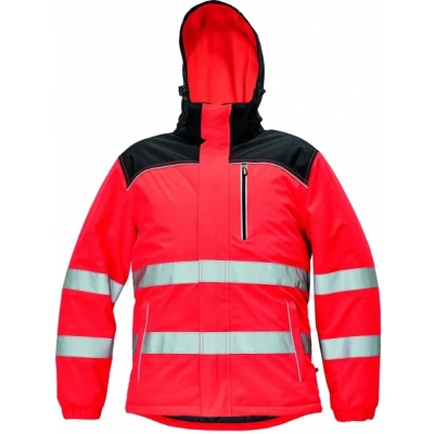 Afbeelding van CRV Knoxfield Hi Vis Winterjas 03010465 Fluo Rood