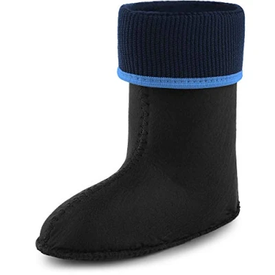 Afbeelding van Ladeheid Fleece sokken EVA regenlaarzen Unisex kinderen KL058, Lichtblauw