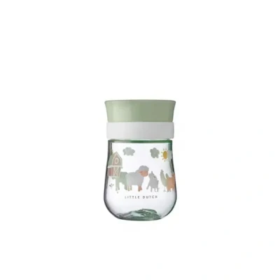 Afbeelding van Mepal Mio 360 oefenbeker 300 ml Makkelijk vast te houden Kinderservies Little Farm