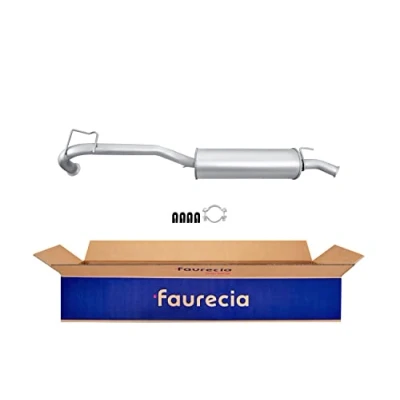 Afbeelding van HELLA 8LD 366 033 891 Einddemper Achter Met aanbouwdelen RENAULT: CLIO 1