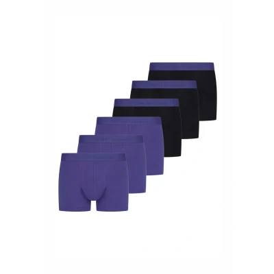 Afbeelding van Bruno Banani 6ER PACK Retro Boxerbriefs Schwarz lila, Heren, Maat: Large, lila
