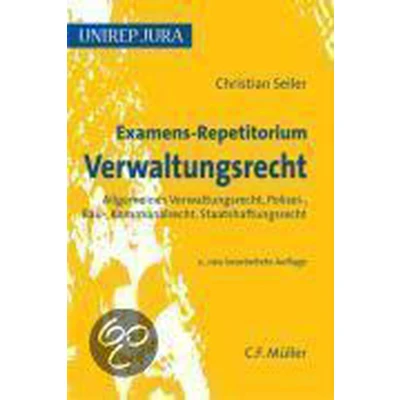 Afbeelding van Examens Repetitorium Verwaltungsrecht