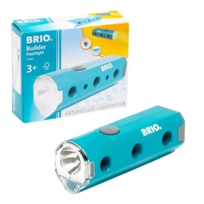 Afbeelding van BRIO Builder 34601 Zaklamp Educatief rollenspel &amp; bouwspeelgoed voor kinderen vanaf 3 jaar
