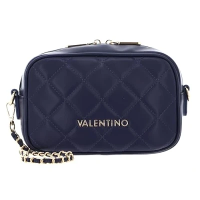 Afbeelding van VALENTINO Schoudertas Ocarina Camera Bag Blu Donkerblauw