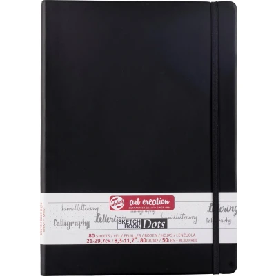 Afbeelding van Art Creation Gestippeld Schetsboek 21 x 29,7 cm 80 g Vellen