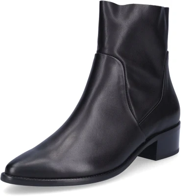 Afbeelding van Paul Green Cowboy/Bikerlaarsjes, Dames, Maat: 41, Foulard black Schoenen