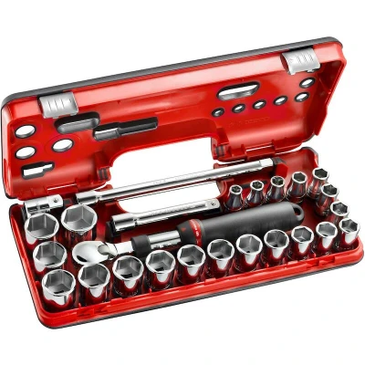 Image de FACOM SXL.DBOX2 mallette avec cliquet extensible 1/2&quot; 25 pièces