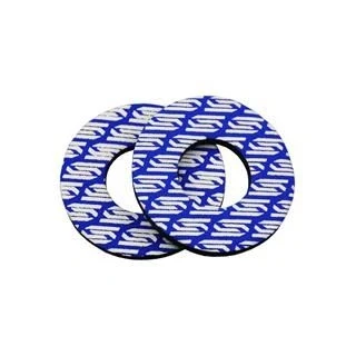 Afbeelding van SCAR Grip Donuts Moto Cross Motocross Enduro Dirt Bike Supermotard Quad MX ATV Compatibel met Yamaha YZ YZF YZFX WRF WRFX 65 85 125 250 450 Husqvarna SHERCO blauw