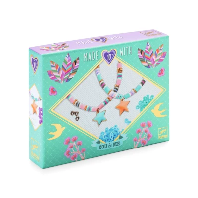 Afbeelding van Djeco armbandjes maken me &amp; you star heishi