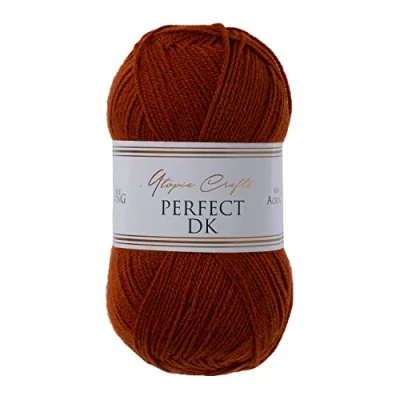 Afbeelding van Utopia Crafts DK dubbel breigaren, 100 g (kersenhout)